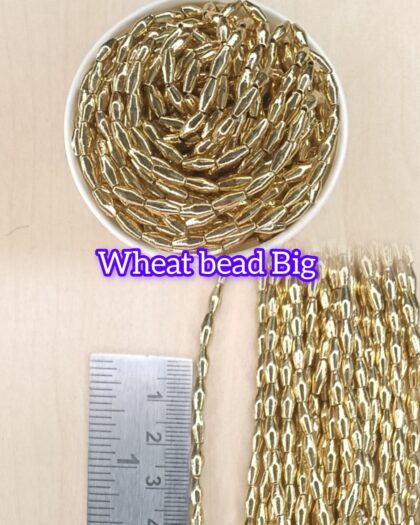 Gold Wheat Beads