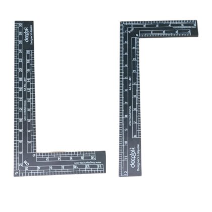 L-Square Straight Plastic Tailoring Scale