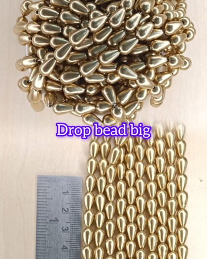 Drop Golden Beads