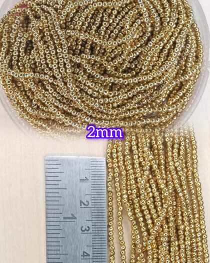 Bright Gold Bunches 2mm