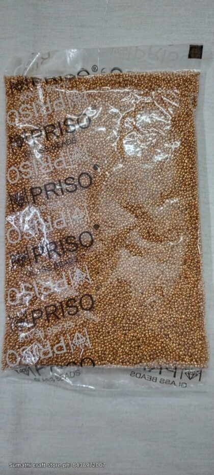 Priso Sugar Beads Gold
